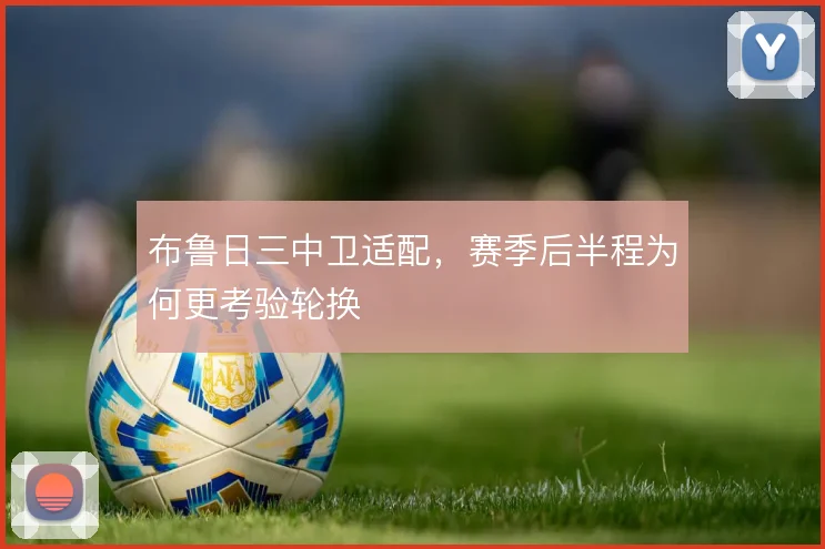 布鲁日三中卫适配，赛季后半程为何更考验轮换
